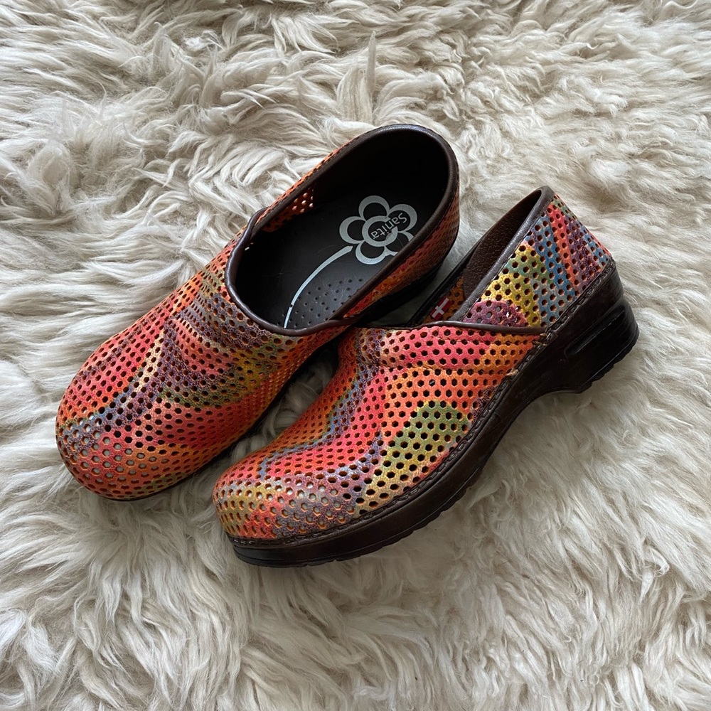 Sanita colorful clogs